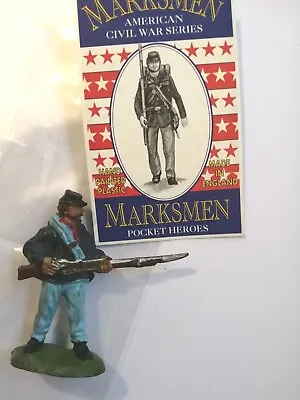  Marksmen 32n  Scale (A5) Rare Factory Painted Civil War 	Figure 1995 Old Stock  • $6.17