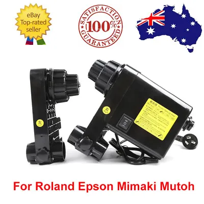 $170.05 • Buy 220V Automatic Media Take Up Reel Motor For Roland/Epson/Mimaki Printer Machine
