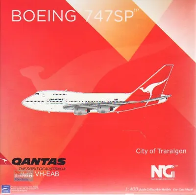 NGM07029 1:400 NG Model Qantas B747SP Reg #VH-EAB (pre-painted/pre-built) • $73.79