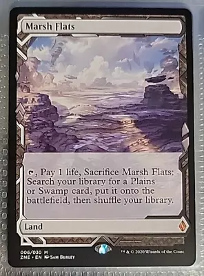 MTG Marsh Flats Zendikar Rising Expeditions 006/030 Regular Mythic • $24.99