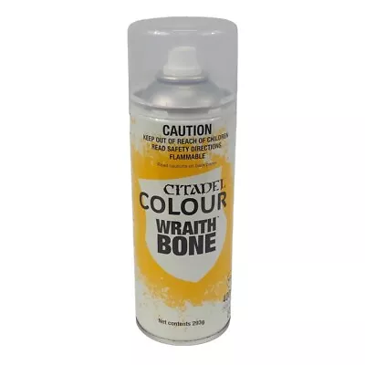 Citadel Colour WRAITH BONE Spray (400 Ml) Games Workshop Primer Layer Paint • £12.99