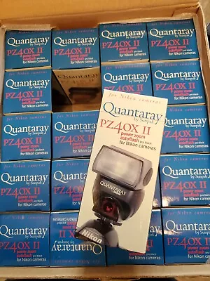 Sunpak Quantaray PZ40X II Power Zoom AutoFlash Shoe Mount For Nikon Cameras NEW • $20.95