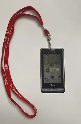 LG Dare Smart Cell Phone Promotional Lanyard 2008 Verizon Wireless Advertising • $10.39