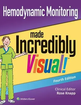 Hemodynamic Monitoring Made Incredibly Visual  4th Ed. - VERY GOOD • $38.95