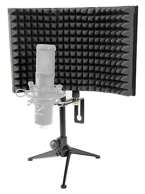 Rockville RockShield 1 Studio Microphone Isolation Shield W/Sound Dampening Foam • $46.95