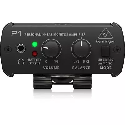 Behringer Powerplay P1 Personal In-Ear Monitor Amplifier - SKU#1762865 • $57.08