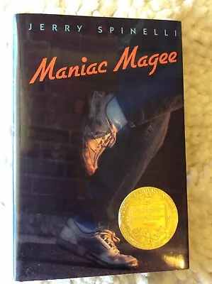 Maniac Magee By Jerry Spinelli 1990 Little  Brown 1st Edition * Signed * • $220