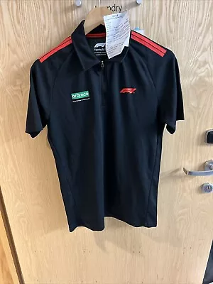 Formula 1  Pool Shirt Aramco  Size M Brand New • £8.99