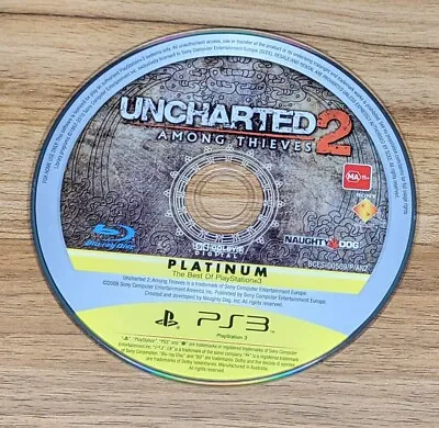 Uncharted 2: Among Thieves - Playstation 3 - Disc Only  • $4.99