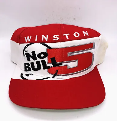 Vintage Nascar Winston Cup NO BULL 5 Victory Lane Hat Cap By Chase Authentics • $24.99