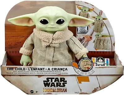 Star Wars The Mandalorian The Child Baby Yoda Feature Plush Moves And Sounds  • £29.99