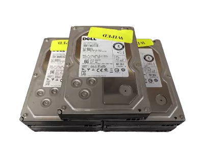 LOT OF 5 Dell Enterprise 3TB 0CWJ92 HUS723030ALS640 SAS 3.5  Hard Drive • $54.99