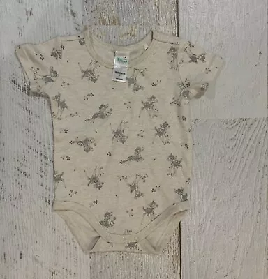 DISNEY BABY Girls Sz 18-24 Mths  Cotton   Onepiece  BAMBI • $4.90