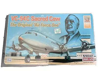 Minicraft #14497 VC-54C Sacred Cow - The Original  Air Force One  1:144 Scale • $16.99