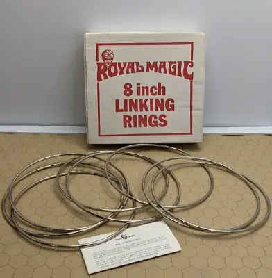 £13.72 • Buy 8 Inch Linking Rings (Set Of 8) - Royal Magic - Fun Incorporated
