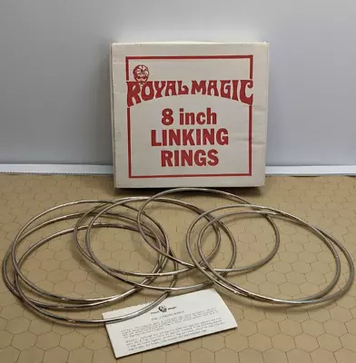 £13.72 • Buy 8 Inch Linking Rings (Set Of 8) - Royal Magic - Fun Incorporated