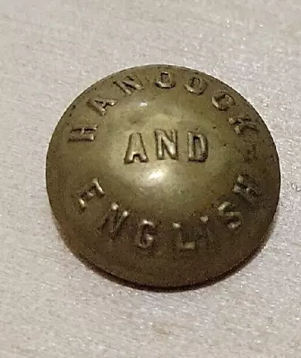 Rare Antique Button 1800's Hancock And English Presidential Campaign • $399