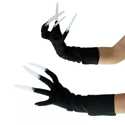 Funny Fingernails Claw Gloves Halloween Dress Up Party Decorations Mardi Gras • £5.15