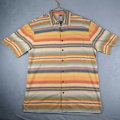 The Territory Ahead Men's XXL Multicolored Cotton Button Up Short Sleeve Shirt • $8.98
