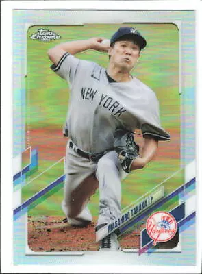 2021 Topps Chrome Masahiro Tanaka REFRACTOR  #131 New York Yankees • $1.50