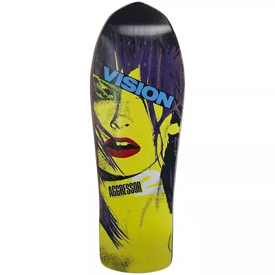 Vision Aggressor 2 Modern Concave 10  Skateboard Deck • $84.95