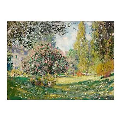 CLAUDE MONET - Landscape: The Parc Monceau (Giclée Art Print) • $15.15