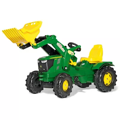 John Deere Rolly Kid Farmtrac 6210R Ride-On Pedal Tractor Toy • $649.95