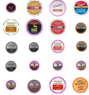 Build Your Own Custom Keurig K-Cup Coffee Variety Sampler - 100's Of Flavors • $0.99