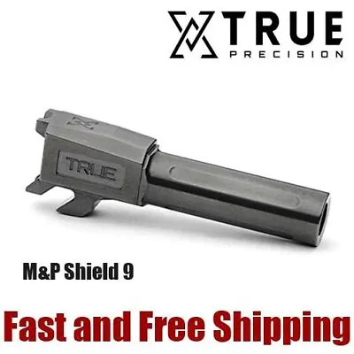 True Precision X-Fluted Match Grade Barrel For S&W M&P Shield 9 - Black DLC • $189.95