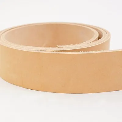 Veg Tan Leather 8/9oz Belt Blank Straps Made By SLC - 44 -54  • $13.95