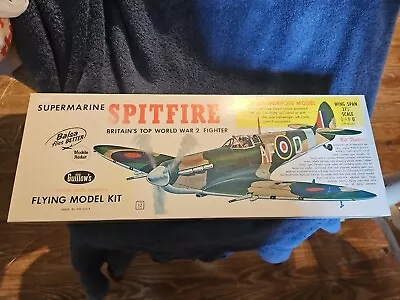 GUILLOWS FLYING MODEL SUPERMARINE SPITFIRE 403 Or A P-38 Twin Engine Fighter • $4.99