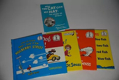 Lot Of 6 Books Green Eggs Go Dog Mulberry Street - Hardcover Dr. Seuss • $30