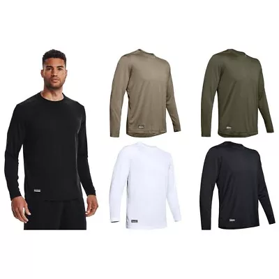 Under Armour 1248196 UA Loose Fit Tactical Tech LS Tee Shirt Long Sleeve T-Shirt • $27.99