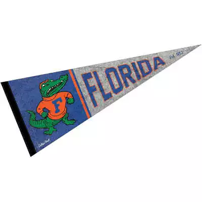University Of Florida Throwback Vintage Full Size Pennant • $14.95