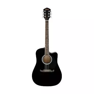 Fender FA-125CE Dreadnought Acoustic Guitar Walnut FB Black • $536.80