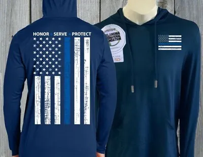 $26.95 • Buy Microfiber Long Sleeve Fishing Shirt Performance Dry Fit Wicking Hoodie