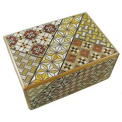 4 Sun 10 Steps Japanese Puzzle Box • $75.35