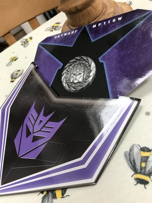 £11.99 • Buy RARE Transformers Masterpiece Skywarp MP11SW Collectors Coin / Hasbro