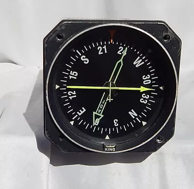 Helicopter & Aircraft King Radio Magnetic Compass Type KI-226 Instrument Gauge • $202.25