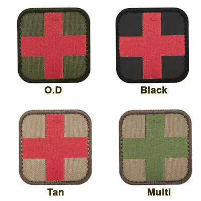 Medic First Aid ACU EMT EMS Paramedic Combat Patch  2”x 2” Hook Loop Closure • $3.19