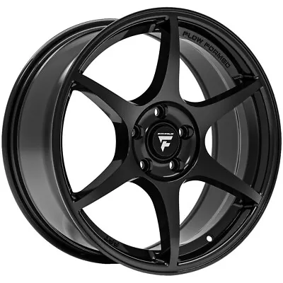 Fittipaldi FS364B 18x8 5x100 +38mm Gloss Black Wheel Rim 18  Inch • $232