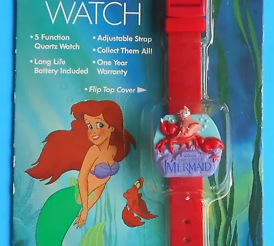 $12.99 • Buy Sebastian Watch Little Mermaid NIP Vintage Disney Crab Sebastian  Novelty Watch