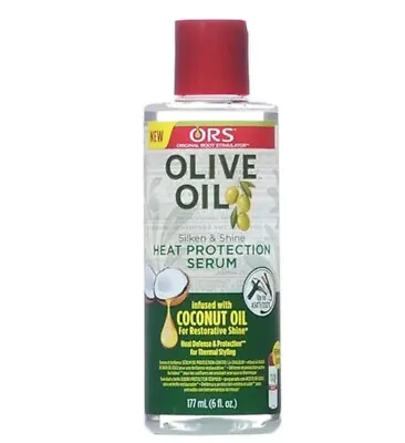 ORS Olive Oil Heat Protection Serum 6 Oz/177ml Silken & Shine  • £6.30