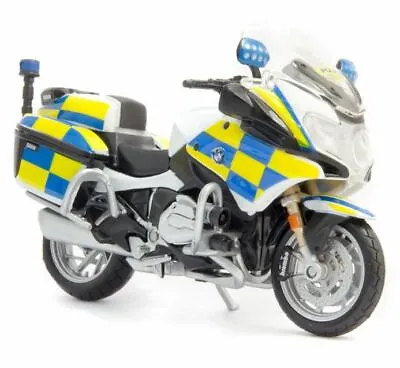 £19.97 • Buy BMW POLICE MOTORBIKE R1200 RT 1:18 Scale Model Toy Bike Miniature Vehicle