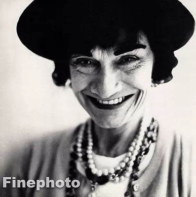 $197.12 • Buy 1958 Vintage GABRIELLE CHANEL COCO France Fashion Designer RICHARD AVEDON 11x14