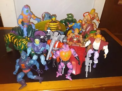 VINTAGE LOT - 1980s He-Man MOTU Masters Of The Universe Action Figures • $150