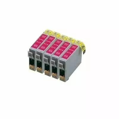 £8.54 • Buy 5x Ink For Epson Stylus SX218 SX100 SX200 DX4400 DX4050 DX7400 DX7450 Red 115