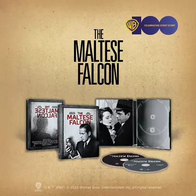 The Maltese Falcon Steelbook Limited Edition [PG] 4K UHD • £24.99