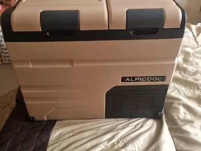 Alpicool Portable 48l 12volt 230v Dual Zone Compressor Fridge Camping Cool Box • £109