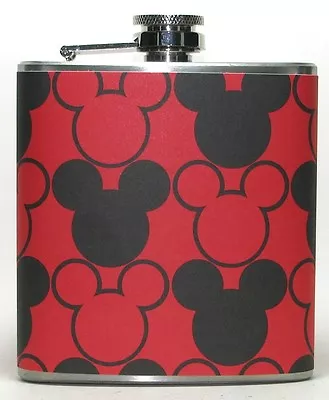 Mickey Mouse Disney Disneyland Disney Bar Party Hip Flask Flasks Birthday Gift! • $22.95